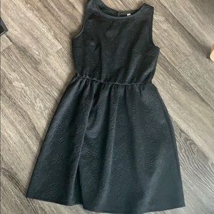 A black dress